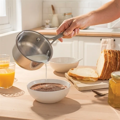 Lot Petite Casserole Inox 12 Cm Et Bol Bain-marie Inox 14 Cm Avec Poignée Longue 6 Lot Petite Casserole Inox 12 Cm Et Bol Bain-marie Inox 14 Cm Avec Poignée Longue – Image 4