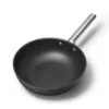 Smeg Wok Aluminium Antiadhésif 30 Cm Noir Mat -Ustensiles De Cuisine Boutique 133005 0 4 Wok aluminium antiadhesif 30 cm noir mat Smeg