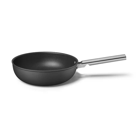 Smeg Wok Aluminium Antiadhésif 30 Cm Noir Mat 4 Smeg Wok Aluminium Antiadhésif 30 Cm Noir Mat – Image 2
