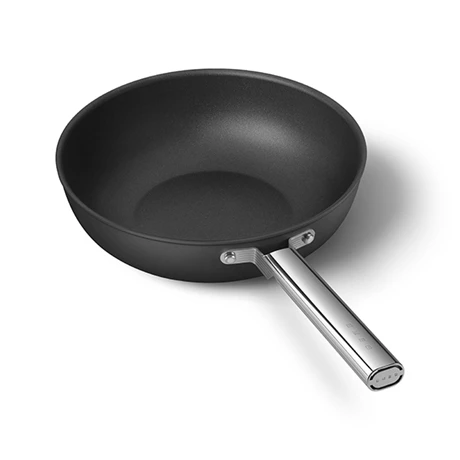 Smeg Wok Aluminium Antiadhésif 30 Cm Noir Mat 6 Smeg Wok Aluminium Antiadhésif 30 Cm Noir Mat – Image 4