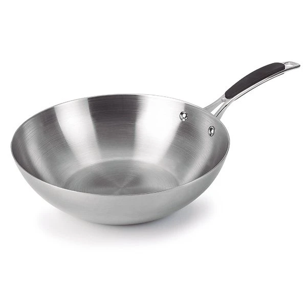 Wok Trimetal Inox 28 Cm 3 Wok Trimetal Inox 28 Cm