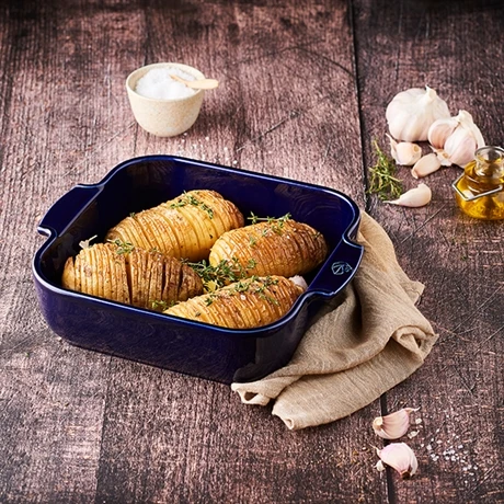 Peugeot Plat Four Carré Céramique Bleu 36 Cm 5 Peugeot Plat Four Carré Céramique Bleu 36 Cm – Image 3