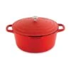 Cocotte Légère Ronde En Fonte D’aluminium 28 Cm 6,7 L Rouge -Ustensiles De Cuisine Boutique 203007 0 3 Cocotte legere ronde en fonte d aluminium 28 cm 6 7 L rouge Mathon