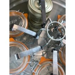 Lot Cuiseur 90 L 24 Bocaux Avec Thermomètre à Cadran Et Pince à Bocal -Ustensiles De Cuisine Boutique 209019 2 1 Lot cuiseur 90 L 24 bocaux avec thermometre a cadran et pince a bocal Le Pratique