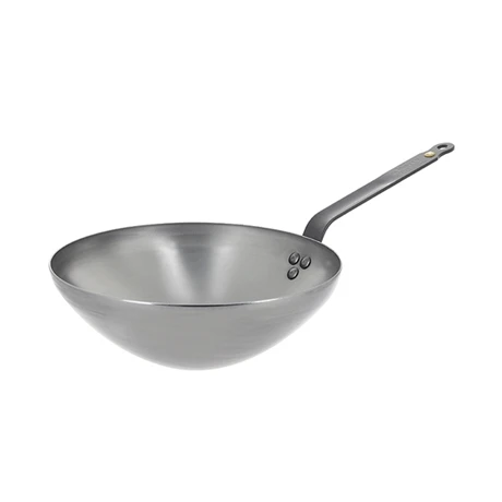 De Buyer Wok Minéral B 28 Cm 3 De Buyer Wok Minéral B 28 Cm