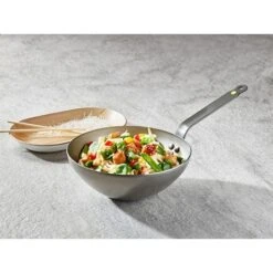 De Buyer Wok Minéral B 28 Cm 7 De Buyer Wok Minéral B 28 Cm -Ustensiles De Cuisine Boutique 211023 2 1 Wok Mineral B 28 cm De Buyer