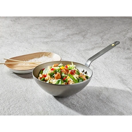 De Buyer Wok Minéral B 28 Cm 5 De Buyer Wok Minéral B 28 Cm – Image 3