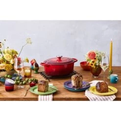 Le Creuset Cocotte Fonte Ovale Cerise 27 Cm 7 Le Creuset Cocotte Fonte Ovale Cerise 27 Cm -Ustensiles De Cuisine Boutique 213196 2 2 Cocotte fonte ovale cerise 27 cm Le Creuset
