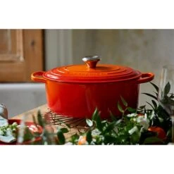 Le Creuset Cocotte Fonte Ovale Volcanique 31 Cm -Ustensiles De Cuisine Boutique 213207 3 3 Cocotte fonte ovale volcanique 31 cm Le Creuset