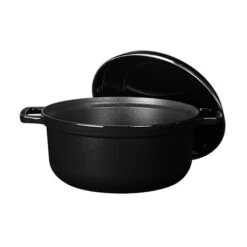 Invicta Cocotte Bistrot Noir 2 à 4 Personnes 20 Cm -Ustensiles De Cuisine Boutique 213258 1 3 Cocotte bistrot noir 2 a 4 personnes 20 cm Invicta