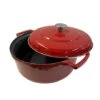 Invicta Cocotte Bistrot Rouge 28 Cm -Ustensiles De Cuisine Boutique 213264 0 2 Cocotte Bistrot rouge 28 cm Invicta