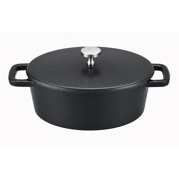 Mini Cocotte En Fonte émaillé Ovale Black Design 12,5 Cm Noir Mat 3 Mini Cocotte En Fonte émaillé Ovale Black Design 12,5 Cm Noir Mat