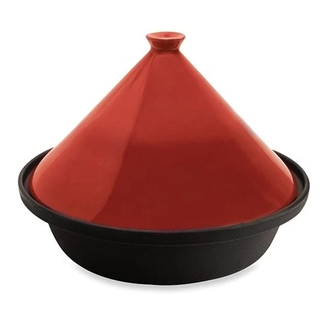 Tajine Fonte 30 Cm Rouge 4 Tajine Fonte 30 Cm Rouge – Image 2