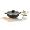 Wok En Fonte Avec Accessoires 24 Cm 2 Personnes -Ustensiles De Cuisine Boutique 22303 0 1 Wok en fonte avec accessoires 24 cm 2 personnes Kela