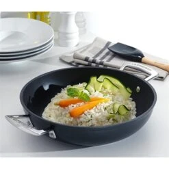 Le Creuset Wok Les Forgées 28 Cm -Ustensiles De Cuisine Boutique 23803 2 4 Wok Les Forgees 28 cm Le Creuset