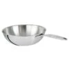 Wok Inox 30 Cm Castel'pro -Ustensiles De Cuisine Boutique 271070 0 1 Wok inox 30 cm Castel pro Cristel