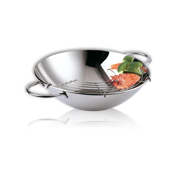 Wok En Inox Avec Grille Love Story 30 Cm 3 Wok En Inox Avec Grille Love Story 30 Cm