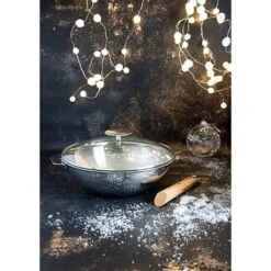 Wok Inox Casteline 28 Cm -Ustensiles De Cuisine Boutique 272019 2 3 Wok inox Casteline 28 cm Cristel