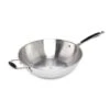 Wok Tout Inox 30 Cm Excell'Inox -Ustensiles De Cuisine Boutique 272029 0 1 Wok tout inox 30 cm Excell Inox Mathon