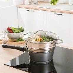 Panier Vapeur Multidiamètre 20, 22, 24 Cm -Ustensiles De Cuisine Boutique 274020 2 2 Panier vapeur multidiametre 20 22 24 cm Mathon