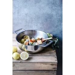 Faitout Avec Couvercle Inox Castel'pro 24 Cm 10 Faitout Avec Couvercle Inox Castel'pro 24 Cm -Ustensiles De Cuisine Boutique 27672 3 6 Faitout avec couvercle inox Castel pro 24 cm Cristel