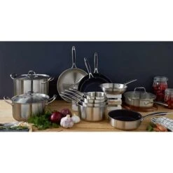 Batterie Cuisine Tout Inox Excell'Inox -Ustensiles De Cuisine Boutique 279115 4 2 Batterie cuisine tout inox Excell Inox Mathon