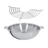 Lot Wok Inox Et Grille Casteline 28 Cm -Ustensiles De Cuisine Boutique 279124 0 1 Lot Wok inox et grille Casteline 28 cm Cristel