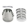 BEKA Lot De 4 Casseroles Evolution Et Un Manche + 4 Couvercles 14 à 20 Cm -Ustensiles De Cuisine Boutique 279133 0 1 Lot de 4 casseroles Evolution et un manche 4 couvercles 14 a 20 cm Beka
