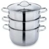 Cuiseur Vapeur Inox 26 Cm 2 Paniers -Ustensiles De Cuisine Boutique 279165 0 4 Cuiseur vapeur inox 26 cm 2 paniers Mathon