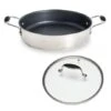 Sauteuse Anti-adhérente Avec Anses Excell’Inox 28 Cm Et Couvercle En Verre -Ustensiles De Cuisine Boutique 279194 0 2 Sauteuse anti adherente avec anses Excell Inox 28 cm et couvercle en verre Mathon