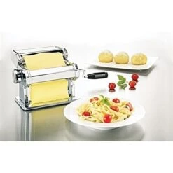 Lot Machine à Pâtes + Doseur à Spaghettis En Inox -Ustensiles De Cuisine Boutique 28918 3 1 Lot machine a pates doseur a spaghettis en inox Mathon