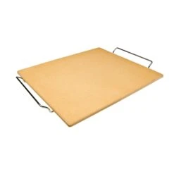 Ibili Pierre Pour Pizza Rectangulaire 38 X 30 Cm Avec Support