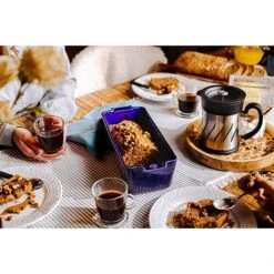 Peugeot Moule à Cake Céramique 31 Cm Bleu -Ustensiles De Cuisine Boutique 301196 2 4 Moule a cake ceramique 31 cm bleu Peugeot