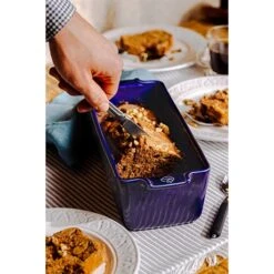 Peugeot Moule à Cake Céramique 31 Cm Bleu -Ustensiles De Cuisine Boutique 301196 3 4 Moule a cake ceramique 31 cm bleu Peugeot