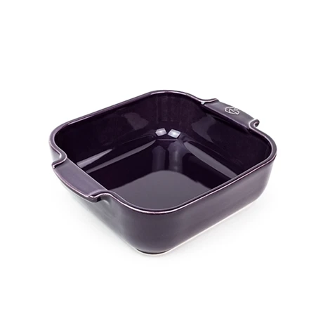 Peugeot Plat Carré En Céramique Appolia 21 Cm Aubergine 3 Peugeot Plat Carré En Céramique Appolia 21 Cm Aubergine