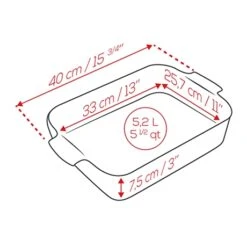 Peugeot Plat à Four Céramique Appolia Rectangulaire Noir Mat 40 Cm 9 Peugeot Plat à Four Céramique Appolia Rectangulaire Noir Mat 40 Cm -Ustensiles De Cuisine Boutique 301368 2 3 Plat a four ceramique Appolia rectangulaire noir mat 40 cm Peugeot