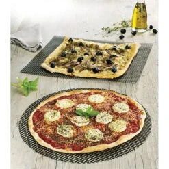 Lot 2 Grilles De Cuisson Anti-adhérentes + Feuille De Protection Pour Four -Ustensiles De Cuisine Boutique 30905 1 1 Lot 2 grilles de cuisson anti adherentes feuille de protection pour four Mathon