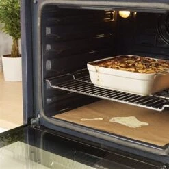 Lot 2 Grilles De Cuisson Anti-adhérentes + Feuille De Protection Pour Four -Ustensiles De Cuisine Boutique 30905 4 1 Lot 2 grilles de cuisson anti adherentes feuille de protection pour four Mathon