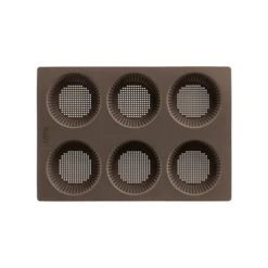 Lekue Plaque Perforée 6 Petits Pains Ronds En Silicone -Ustensiles De Cuisine Boutique 35144 2 1 Plaque perforee 6 petits pains ronds en silicone Lekue