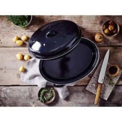 BEKA Roaster émail Roasty Cook 42 Cm 7 BEKA Roaster émail Roasty Cook 42 Cm -Ustensiles De Cuisine Boutique 383003 2 1 Roaster email Roasty Cook 42 cm Beka