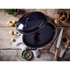 BEKA Lot Roaster Roasty'Cook 32 Cm + Grille -Ustensiles De Cuisine Boutique 389007 3 1 Lot roaster Roasty Cook 32 cm grille Beka