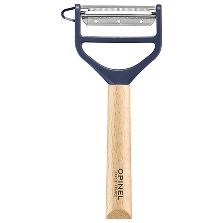 Opinel Eplucheur Rasoir T DUO Bois Bleu 3 Opinel Eplucheur Rasoir T DUO Bois Bleu
