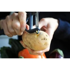 Opinel Eplucheur Rasoir T DUO Bois Bleu 11 Opinel Eplucheur Rasoir T DUO Bois Bleu -Ustensiles De Cuisine Boutique 401017 4 2 Eplucheur rasoir T DUO bois bleu Opinel