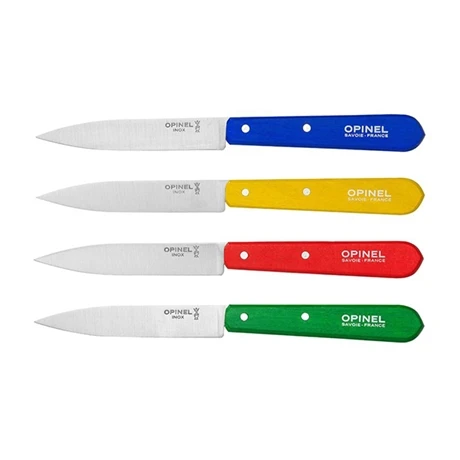 Opinel Coffret De 4 Couteaux D’office N°112, 4 Couleurs Classiques 3 Opinel Coffret De 4 Couteaux D’office N°112, 4 Couleurs Classiques