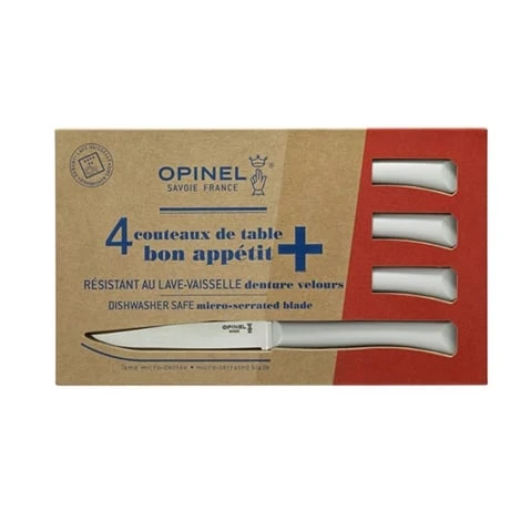 Opinel Coffret 4 Couteaux De Table Lame Micro-dentée 11 Cm Bon Appétit Plus Nuage 3 Opinel Coffret 4 Couteaux De Table Lame Micro-dentée 11 Cm Bon Appétit Plus Nuage