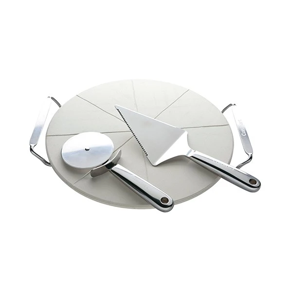 Cuisinart Set à Pizza Avec Pierre De Cuisson, Roulette Et Pelle 3 Cuisinart Set à Pizza Avec Pierre De Cuisson, Roulette Et Pelle