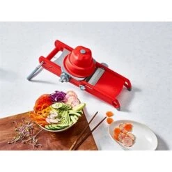 De Buyer Mandoline Swing Plus Rouge -Ustensiles De Cuisine Boutique 453103 3 3 Mandoline swing Plus rouge De Buyer