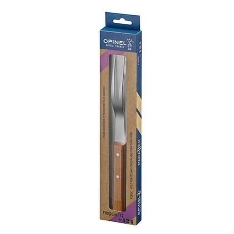 Opinel Fourchette En Inox Pour Découpe N°124 Parallèle 4 Opinel Fourchette En Inox Pour Découpe N°124 Parallèle – Image 2