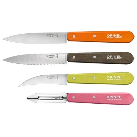 Opinel Coffret 4 Couteaux Essentiels Fifties 3 Opinel Coffret 4 Couteaux Essentiels Fifties