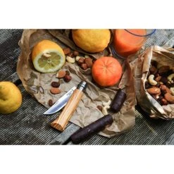 Opinel Couteau Pliant N°06 Inox 7 Cm Manche En Olivier -Ustensiles De Cuisine Boutique 471212 2 3 Couteau pliant N 06 Inox 7 cm manche en Olivier Opinel